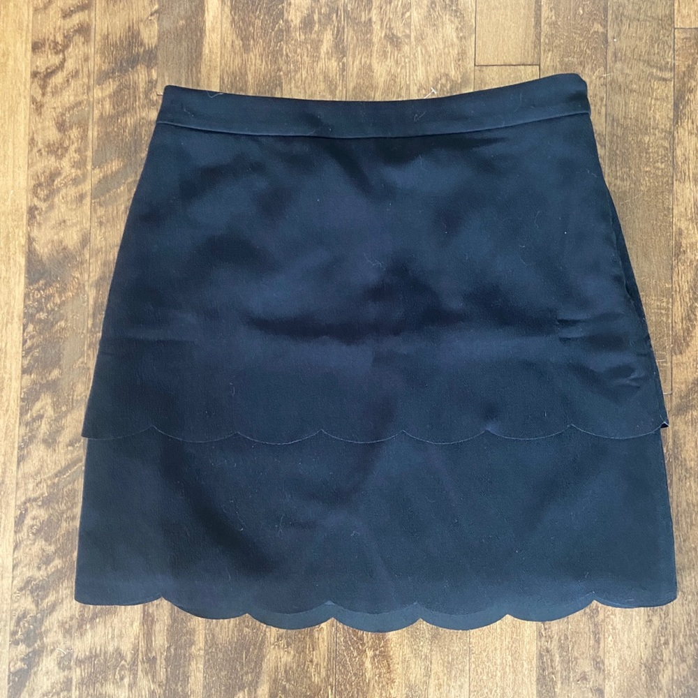 Size 2. Black loft skirt.